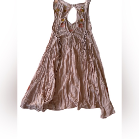 Free People Adelaide festival slip dress Blush XS NWOT - Picture 11 of 16